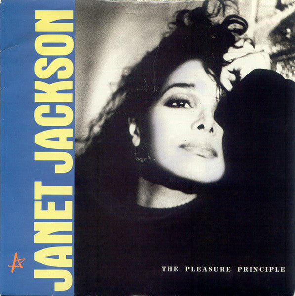 Janet Jackson : The Pleasure Principle (7", Single, Sil)