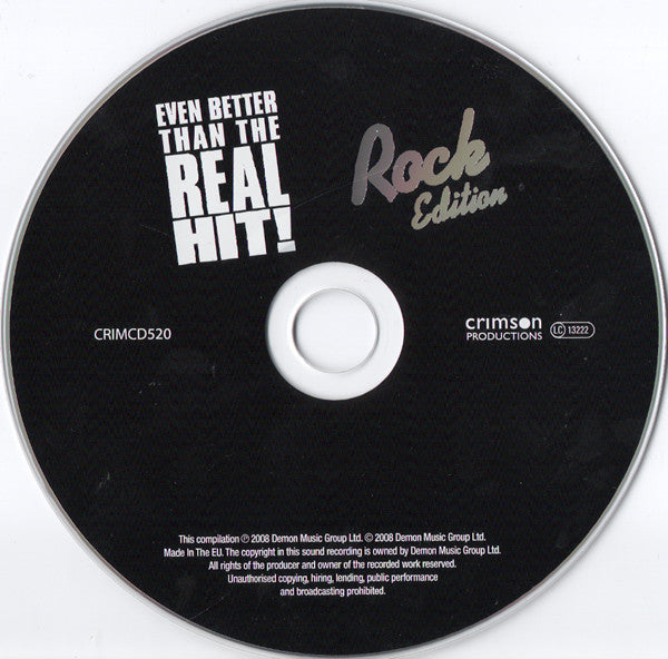 Various : Even Better Than The Real Hit!: Rock Edition (CD, Comp)