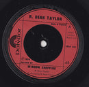 R. Dean Taylor : Window Shopping (7", Single)