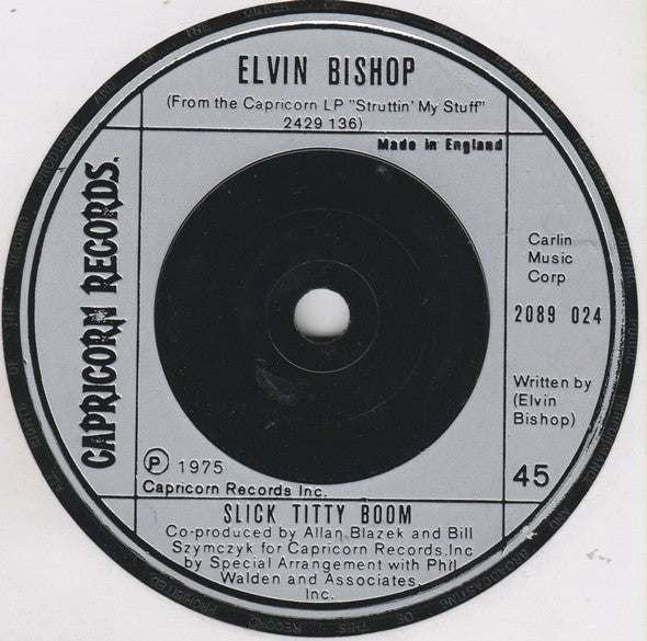 Elvin Bishop : Fooled Around And Fell In Love (7", Single)