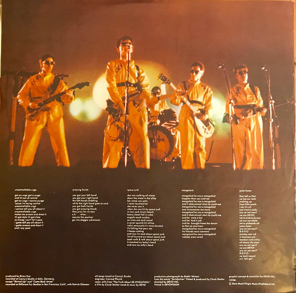 Devo : Q: Are We Not Men? A: We Are Devo! (LP, Album, RP)