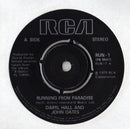 Daryl Hall & John Oates : Running From Paradise (7", Single)