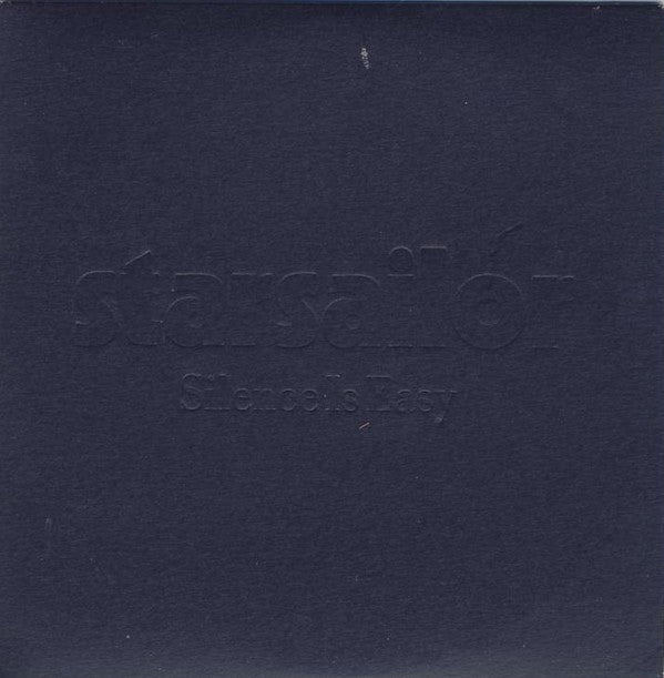 Starsailor : Silence Is Easy (CD, Single, Promo)