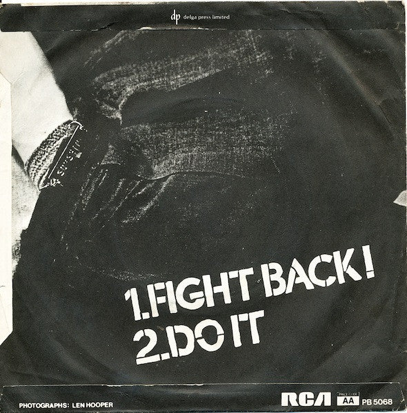 Gloria Mundi : Fight Back! (7", Single, Promo)