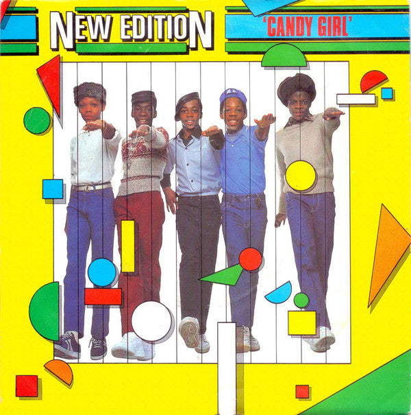 New Edition : Candy Girl (7", Single, Sil)