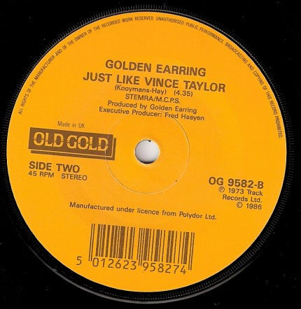 Golden Earring : Radar Love (7", Single, RE)