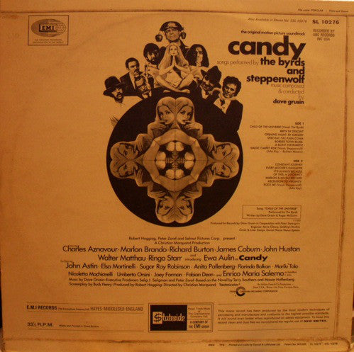 Various : Candy- The Original Motion Picture Soundtrack (LP, Mono)