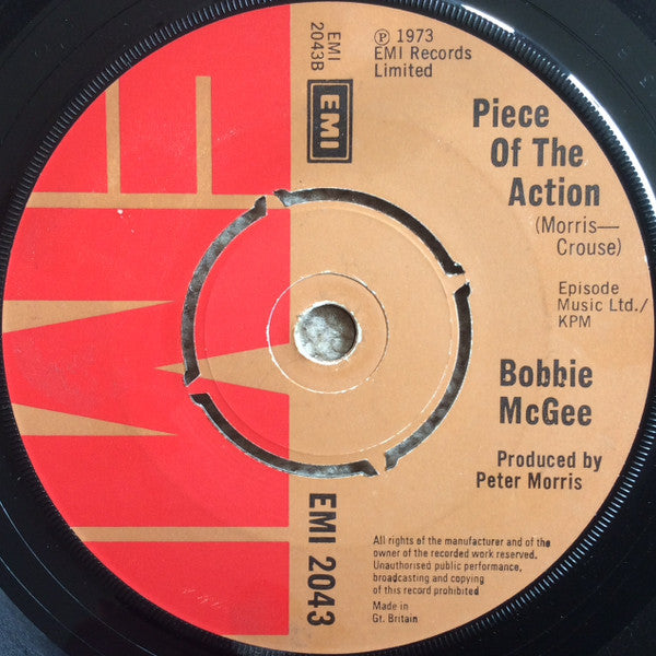 Bobbie McGee : Rock And Roll People (7", Single)