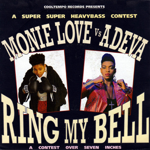 Monie Love Vs Adeva : Ring My Bell (7")