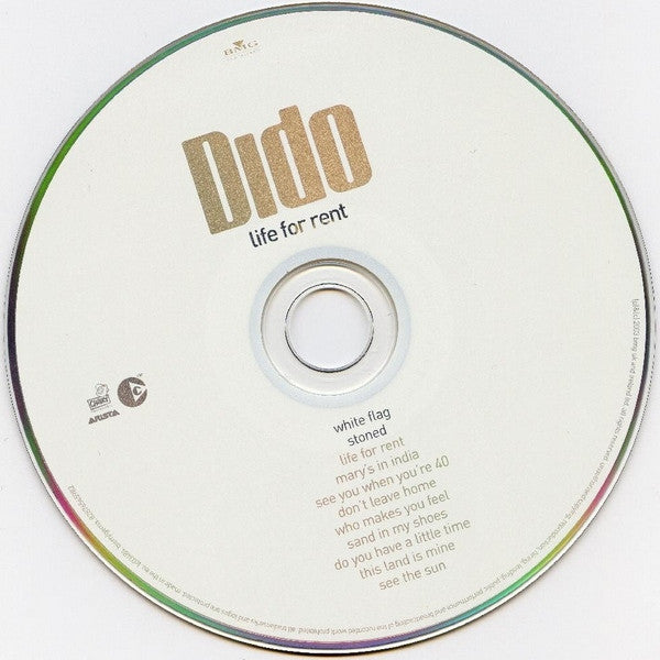 Dido : Life For Rent (CD, Album, Copy Prot., Son)