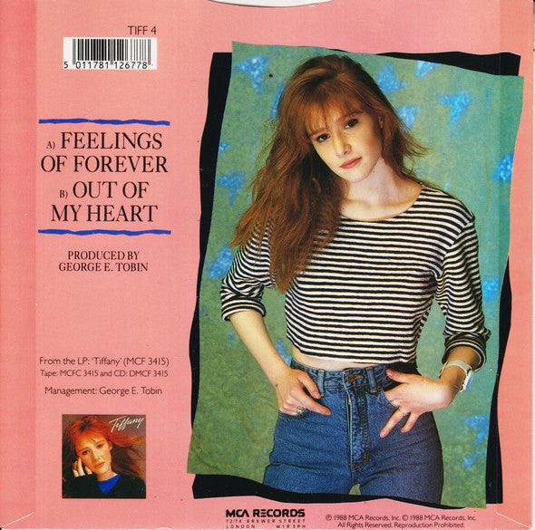 Tiffany : Feelings Of Forever (7", Single)