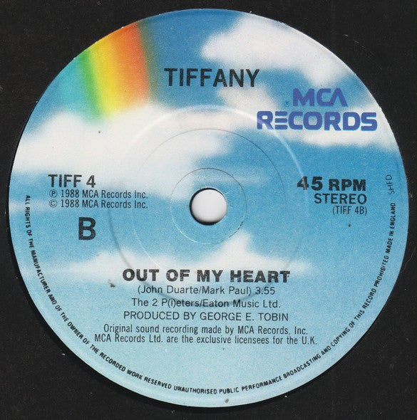 Tiffany : Feelings Of Forever (7", Single)