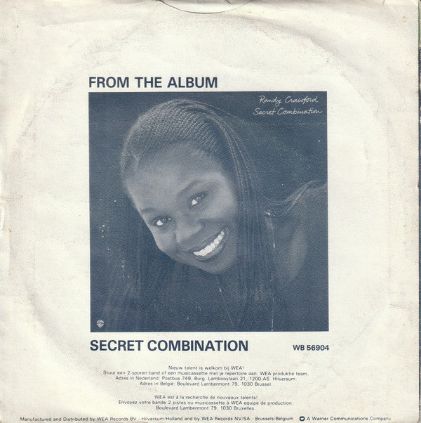 Randy Crawford : Rainy Night In Georgia (7", Single)