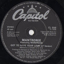 Mantronix Featuring Wondress* : Got To Have Your Love (7", Single, Pap)