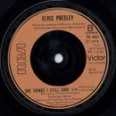 Elvis Presley : Moody Blue (7", Single, Inj)