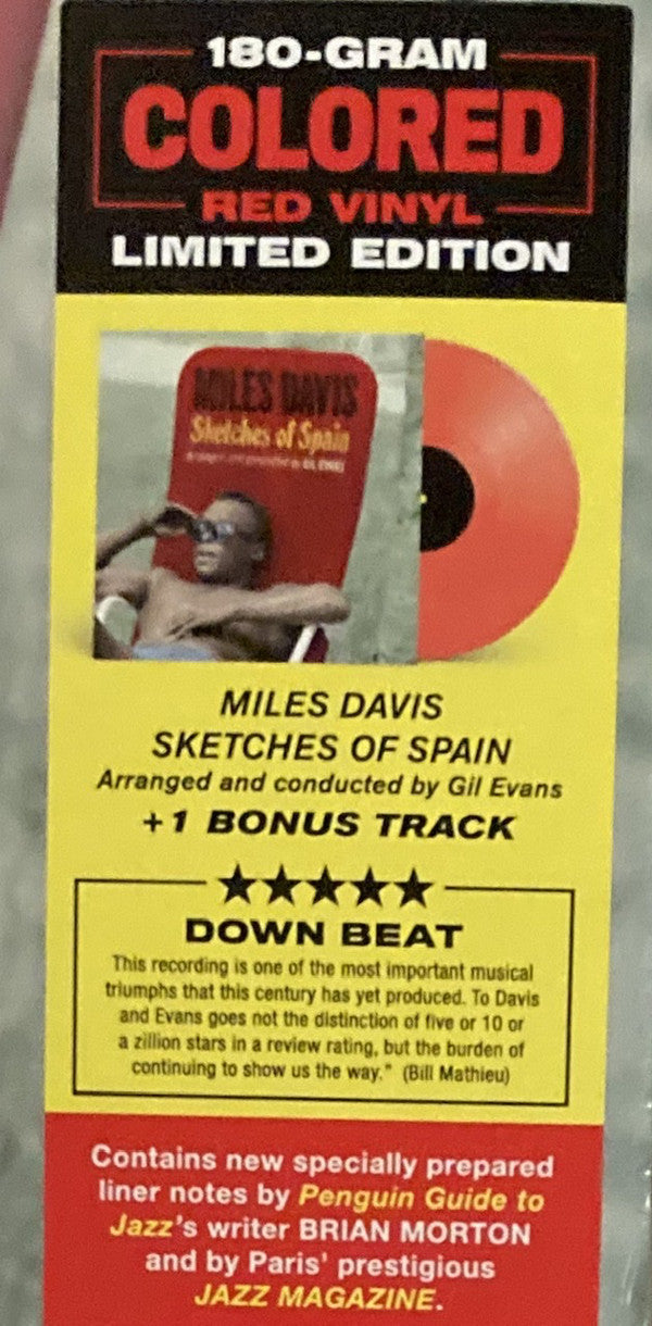 Miles Davis : Sketches Of Spain (LP, Album, Ltd, RE, Red)