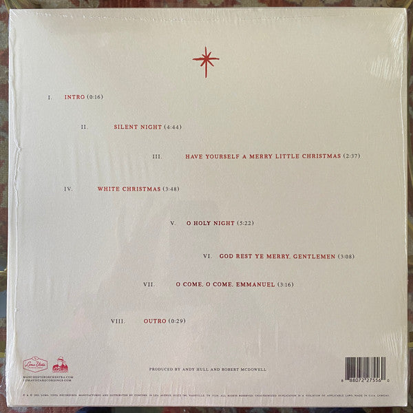 Manchester Orchestra : Christmas Songs Vol. 1 (LP, S/Sided, Etch, Red)