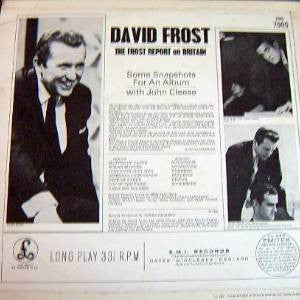 David Frost With John Cleese : The Frost Report On Britain (Some Snapshots For An Album) (LP, Album)