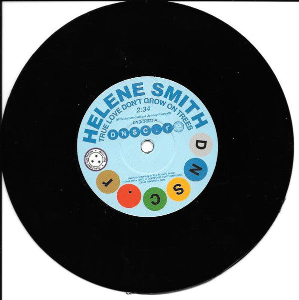 Helene Smith : True Love Don't Grow On Trees / Sure Thing  (7", Single, RE)