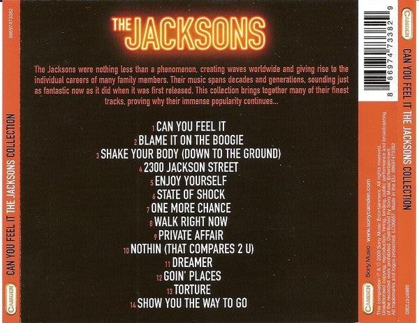 The Jacksons : Can You Feel It - The Jacksons Collection (CD, Comp)