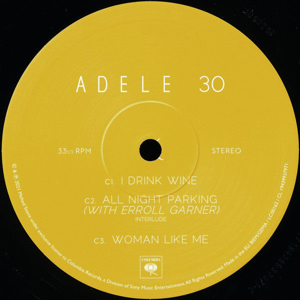 Adele (3) : 30 (2xLP, Album, MRP)