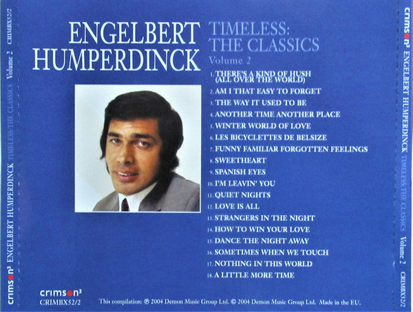 Engelbert Humperdinck : Timeless: The Classics (CD, Comp)