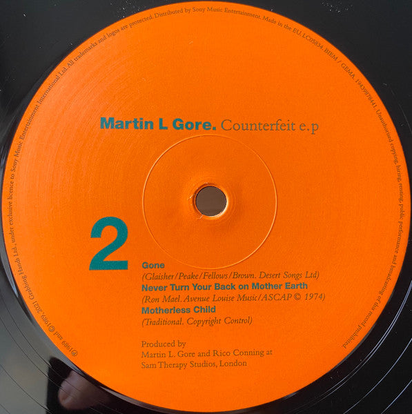 Martin L. Gore : Counterfeit E.P (12", EP, RE, 180)