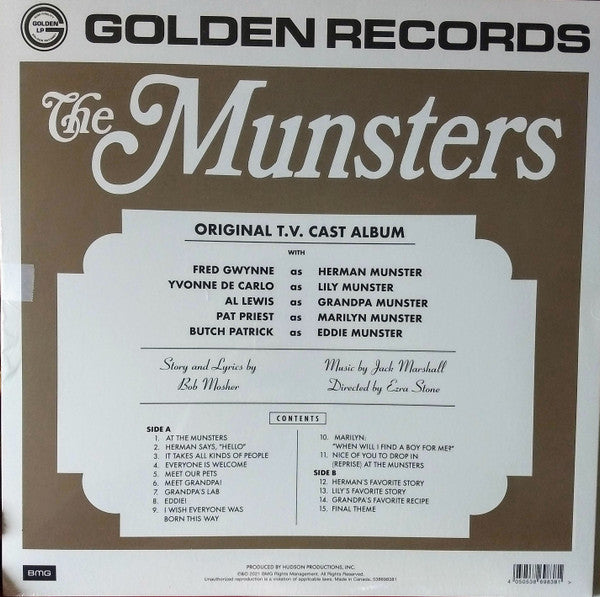 The Munsters : At Home With The Munsters (LP, Album, RSD, RE, Blu)