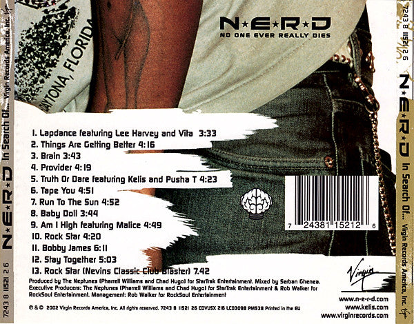 N*E*R*D : In Search Of... (CD, Album)