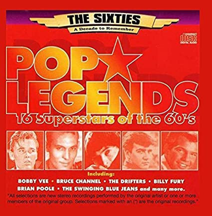Various : Pop Legends - The Sixties A Decade To Remember - 16 Superstars Of The 60's (CD, Comp)