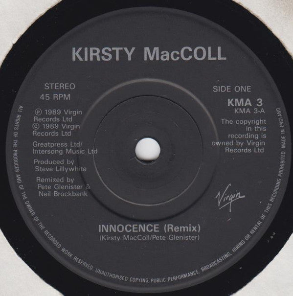 Kirsty MacColl : Innocence (7", Single)