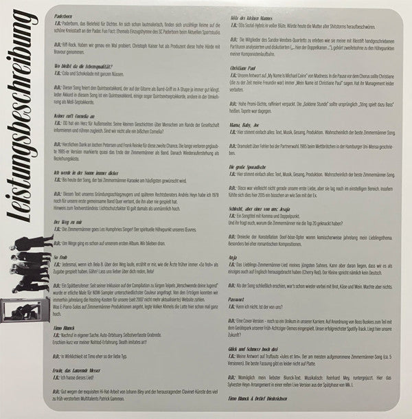 Die Zimmermänner : Goldene Stunde: Alle Hits 1980-2017 (LP, Comp)