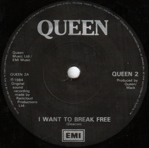 Queen : I Want To Break Free (7", Single, FCG)