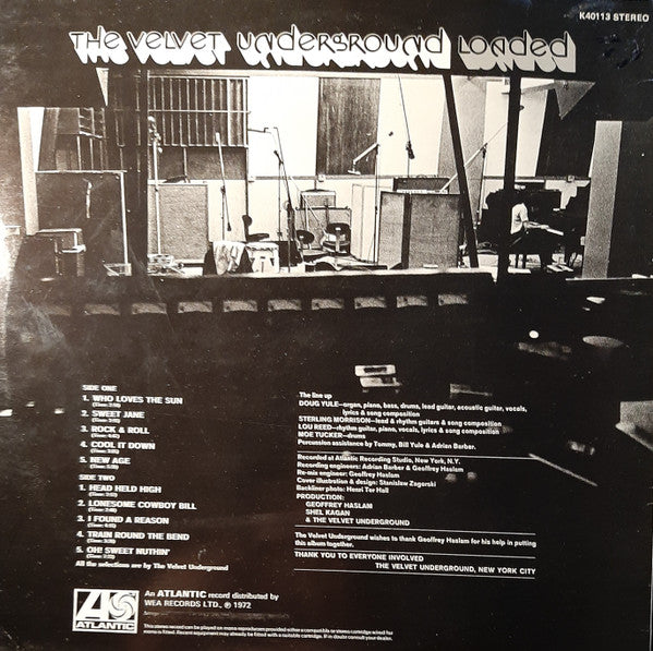 The Velvet Underground : Loaded (LP, Album, RE)