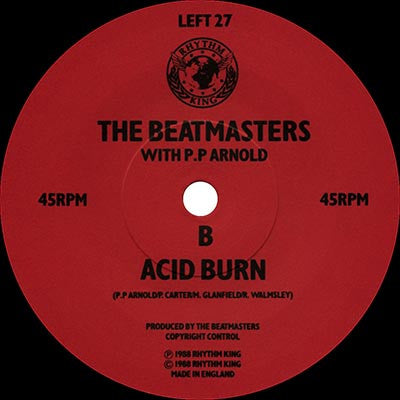 The Beatmasters With P.P. Arnold : Burn It Up (7", Single)