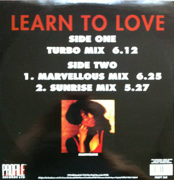 Marveline : Learn To Love (12")