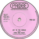 Three Dog Night : Joy To The World (7", Single, Sol)