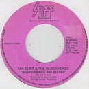 Ian Dury And The Blockheads : Sueperman's Big Sister (7", Single)