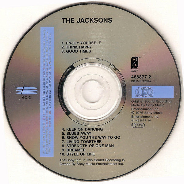 The Jacksons : The Jacksons (CD, Album, RE)
