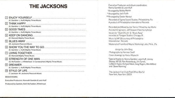 The Jacksons : The Jacksons (CD, Album, RE)