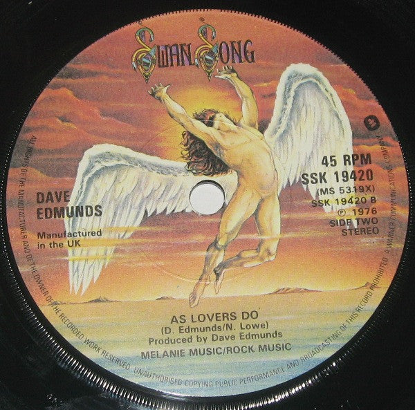 Dave Edmunds : Crawling From The Wreckage (7", Single)