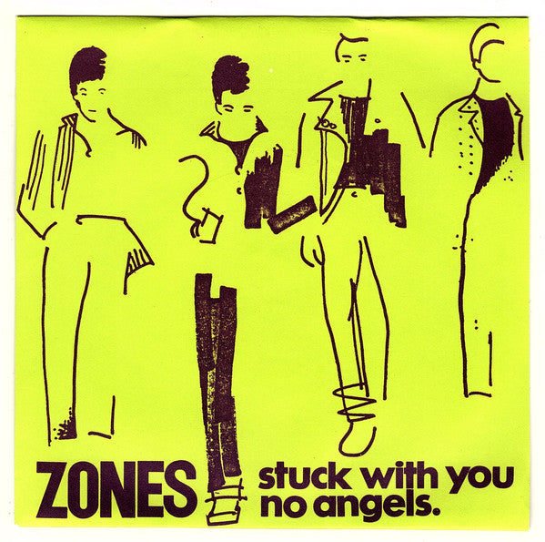 Zones (2) : Stuck With You (7", Single)