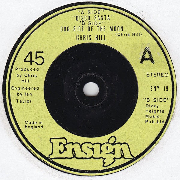 Chris Hill : Disco Santa (7", Single)