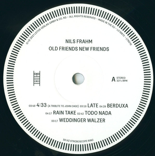 Nils Frahm : Old Friends New Friends (2xLP, Album)