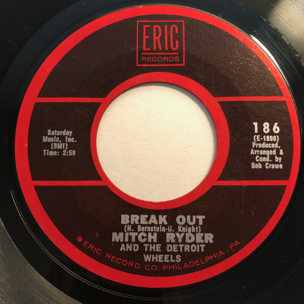 Mitch Ryder & The Detroit Wheels : Devil With A Blue Dress On & Good Golly Miss Molly / Break Out (7", Single, Styrene, PA )