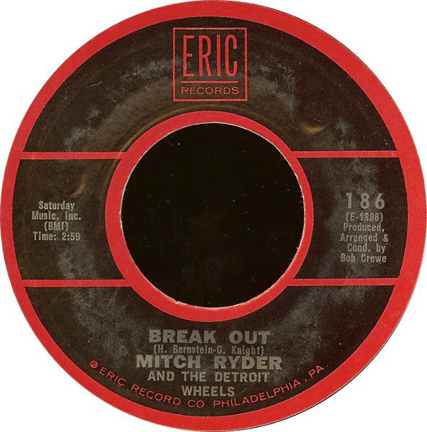 Mitch Ryder & The Detroit Wheels : Devil With A Blue Dress On & Good Golly Miss Molly / Break Out (7", Single, Styrene, PA )