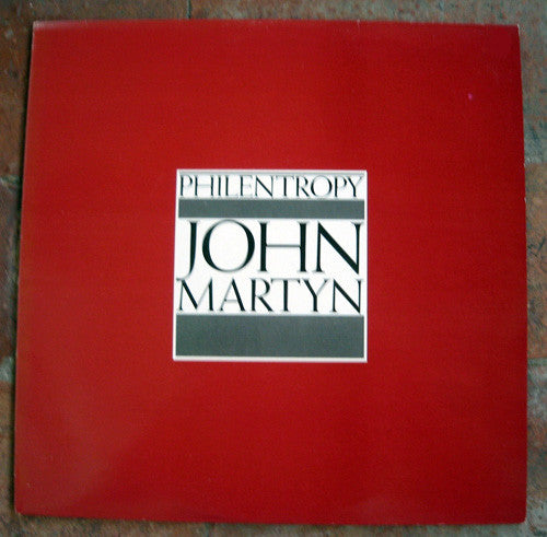 John Martyn : Philentropy (LP, Album)