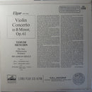 Yehudi Menuhin, Sir Adrian Boult - Sir Edward Elgar : Violin Concerto In B Minor, Op. 61 (LP)