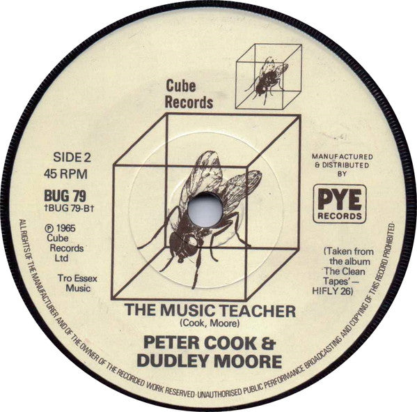 Peter Cook & Dudley Moore : Goodbyee (7", RE)