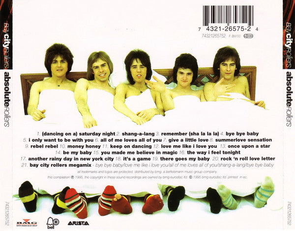 Bay City Rollers : Absolute Rollers (The Very Best Of...) (CD, Comp)